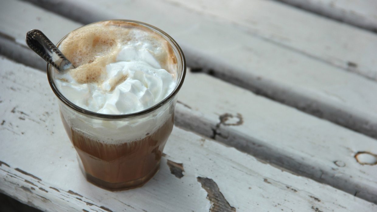 Caffè del nonno con kefir