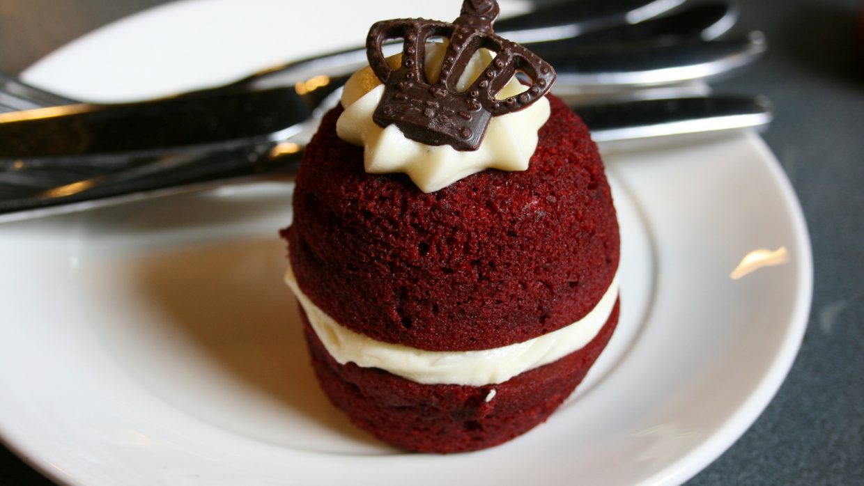 Mini Red Velvet con crema e kefir di latte