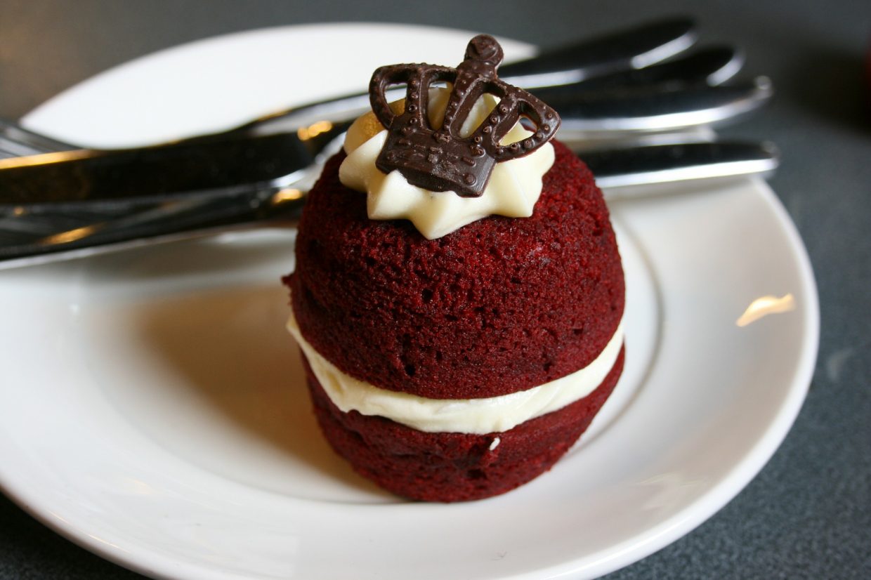 Mini Red Velvet con crema e kefir di latte