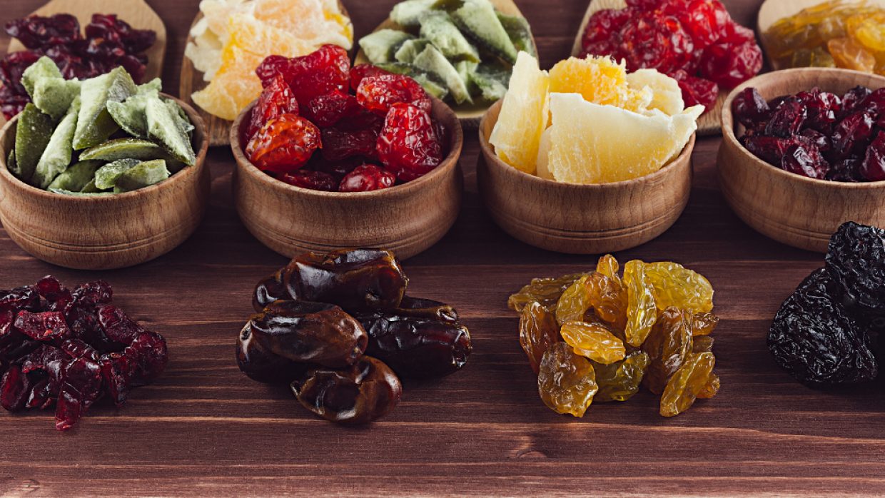 Kefir d’acqua, quale tipo di frutta essiccata è possibile utilizzare