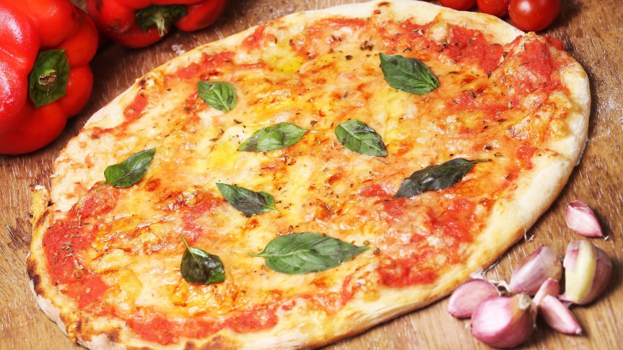 Pizza di Rosa con kefir di latte