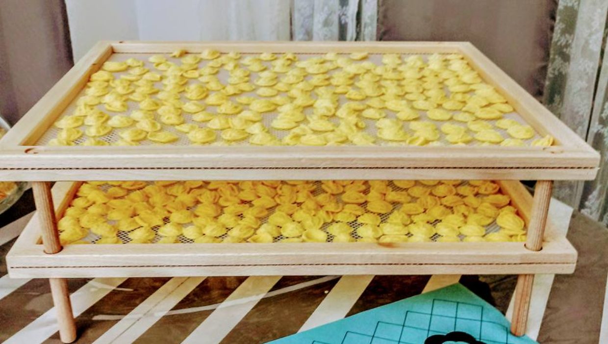 Lasciamo asciugare la pasta