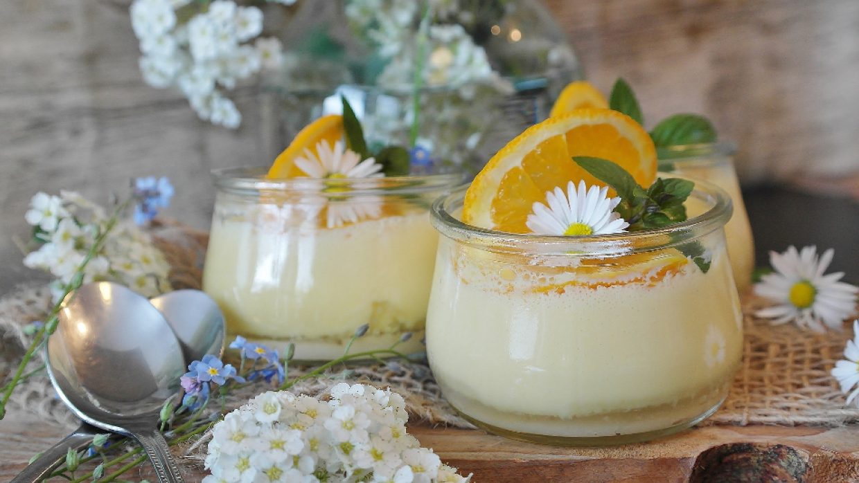 Kefir di latte agli agrumi