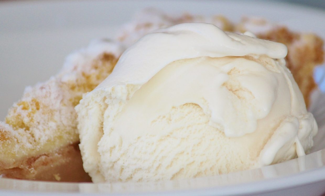 gelato al kefir di panna
