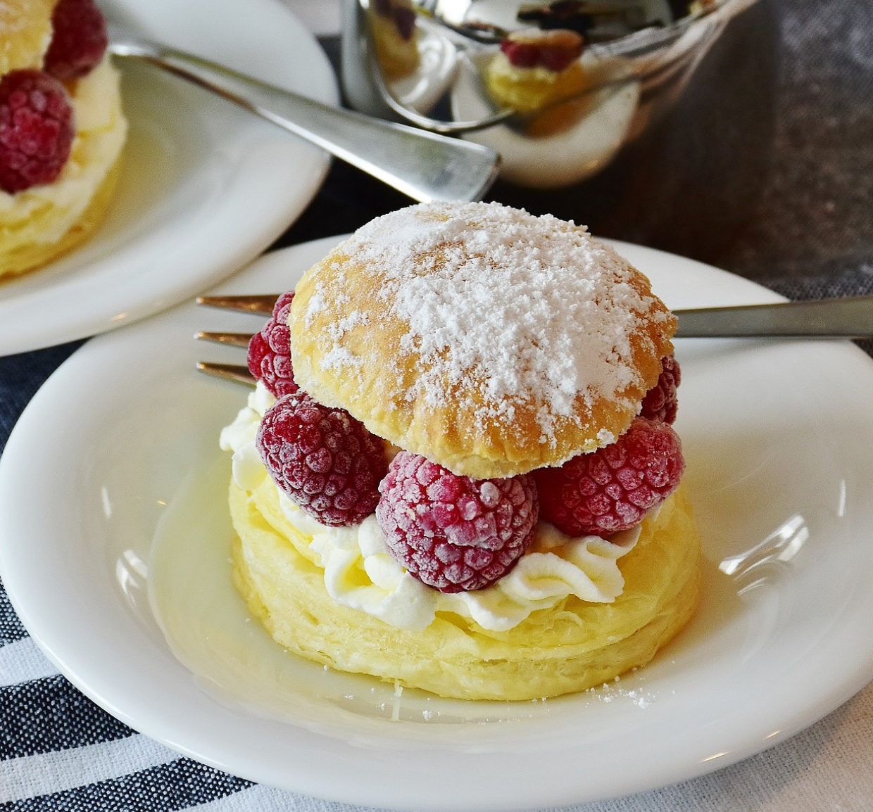 Bignè di San Giuseppe, con kefir di latte
