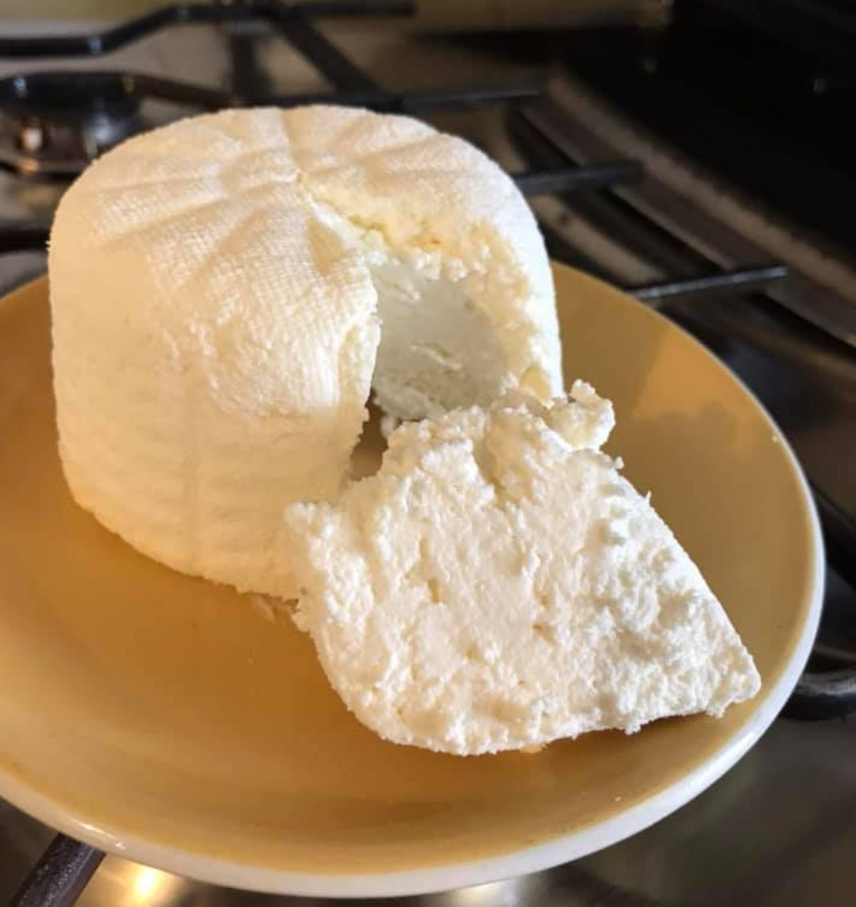 Forma di tvorog pronta