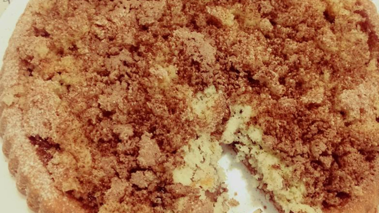 Crostata furba con crema di spalmabile di kefir alle nocciole