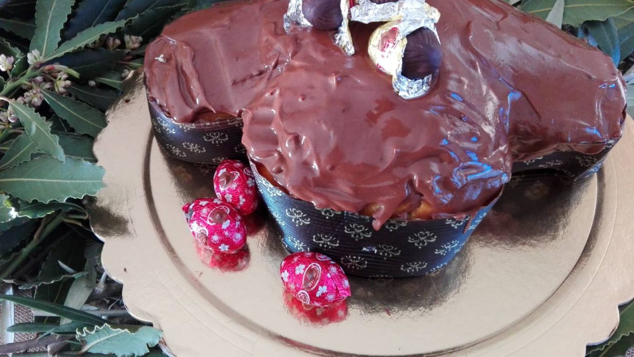 Colomba pasquale con lievito naturale al kefir di latte